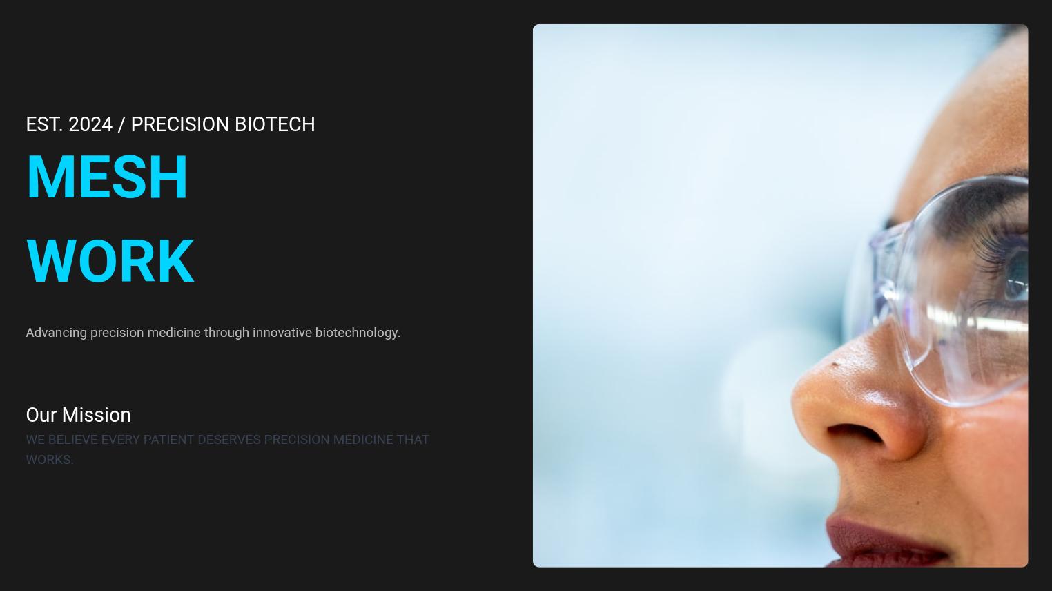 Modern Biotech Investor Pitch Deck