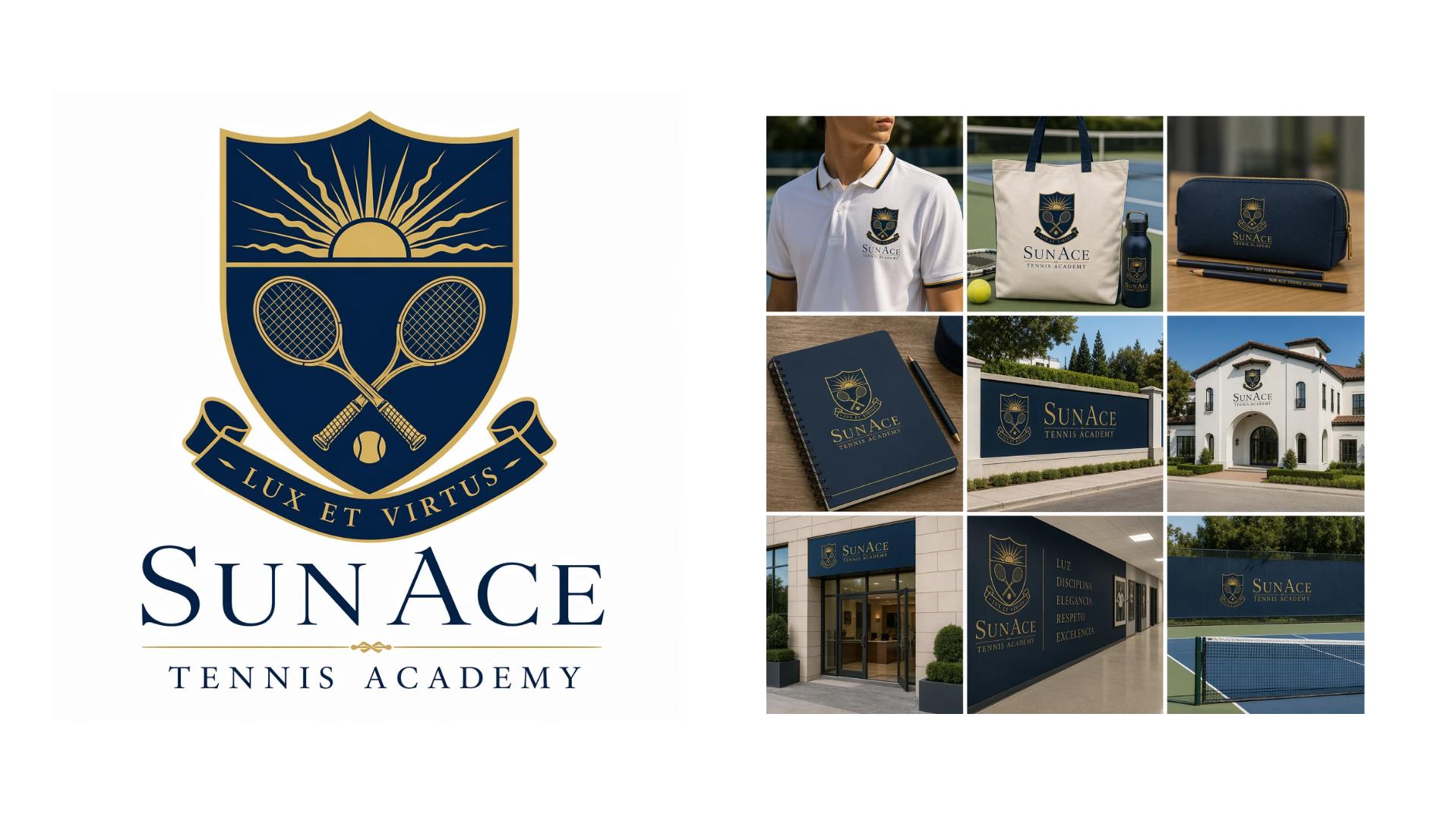 Classic Tennis Academy Brand Identity Design