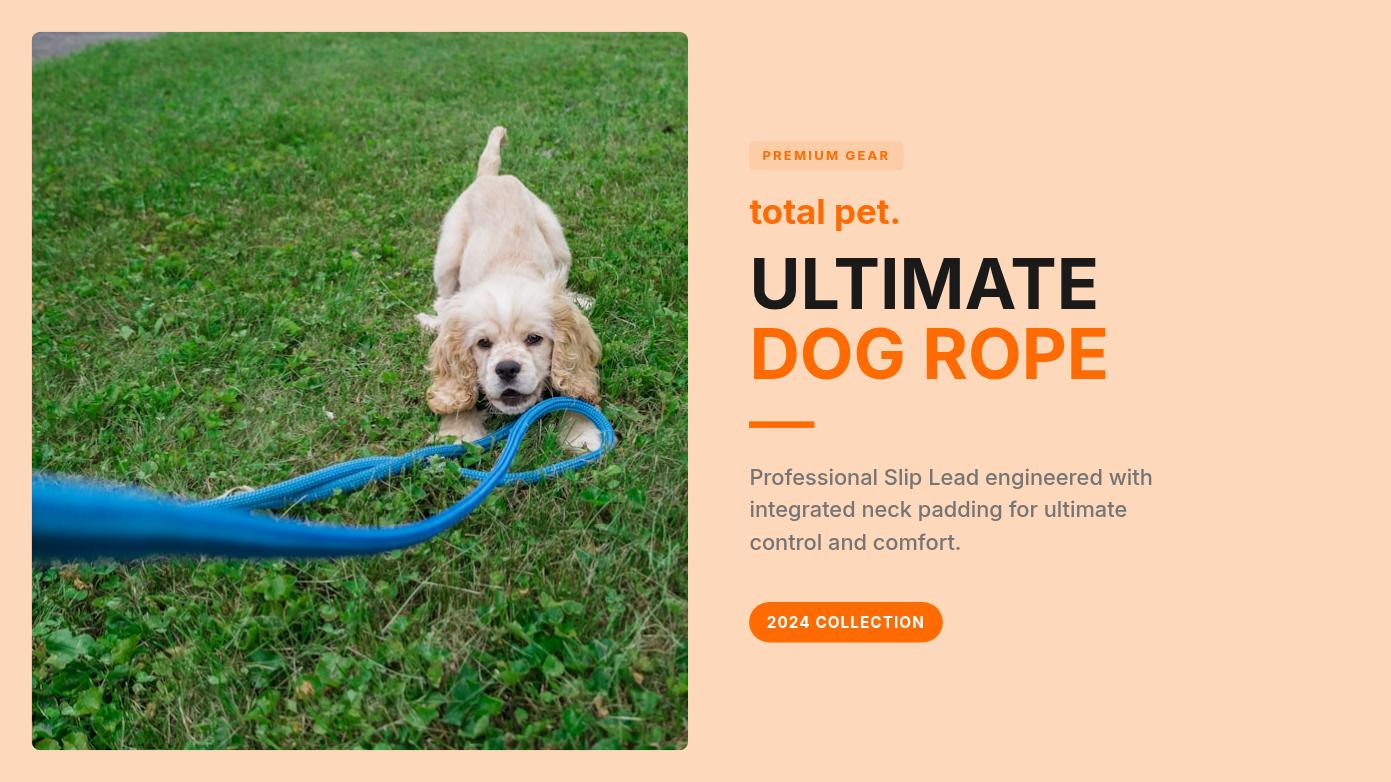 Pet Product Marketing Presentation Slides