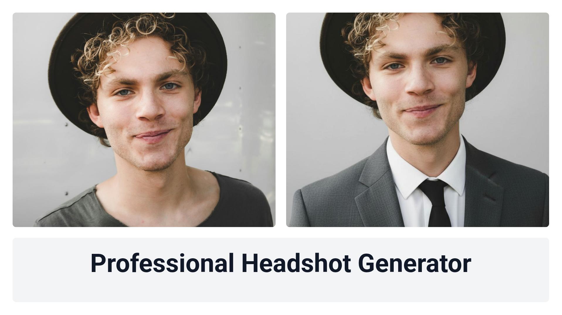 Professional Headshot Generator
