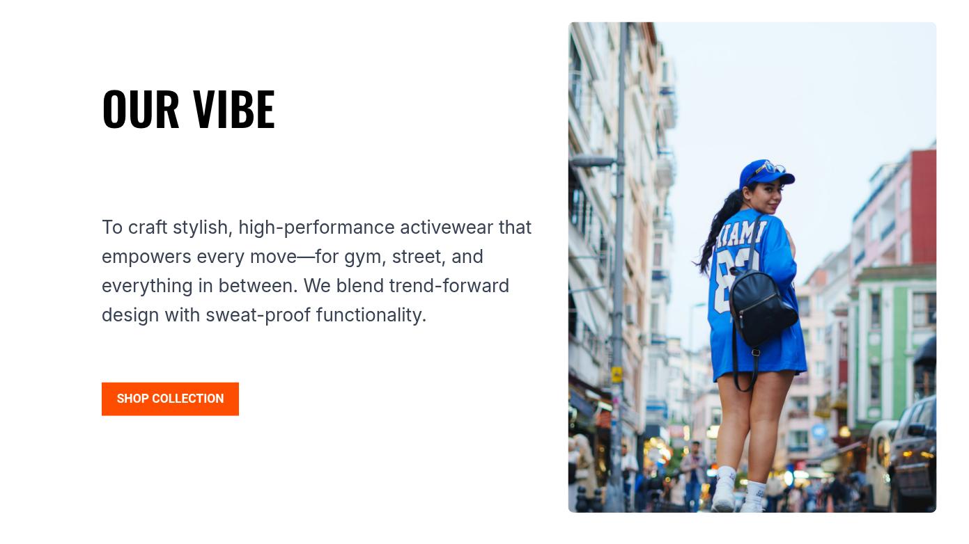 Modern Activewear Brand Pitch Deck Page 02
