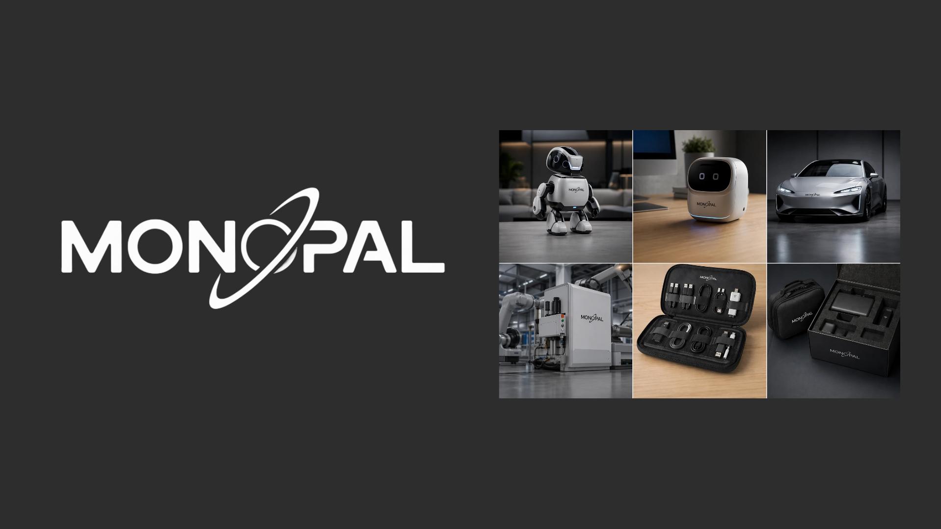 Futuristic Tech Brand Identity and Product Showcase