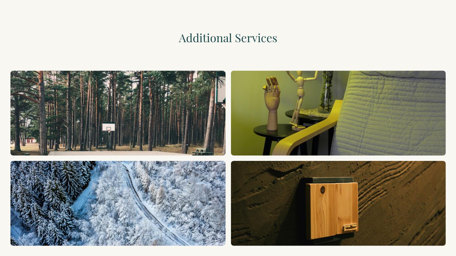Minimalist Forest Retreat Presentation Deck ページ 04