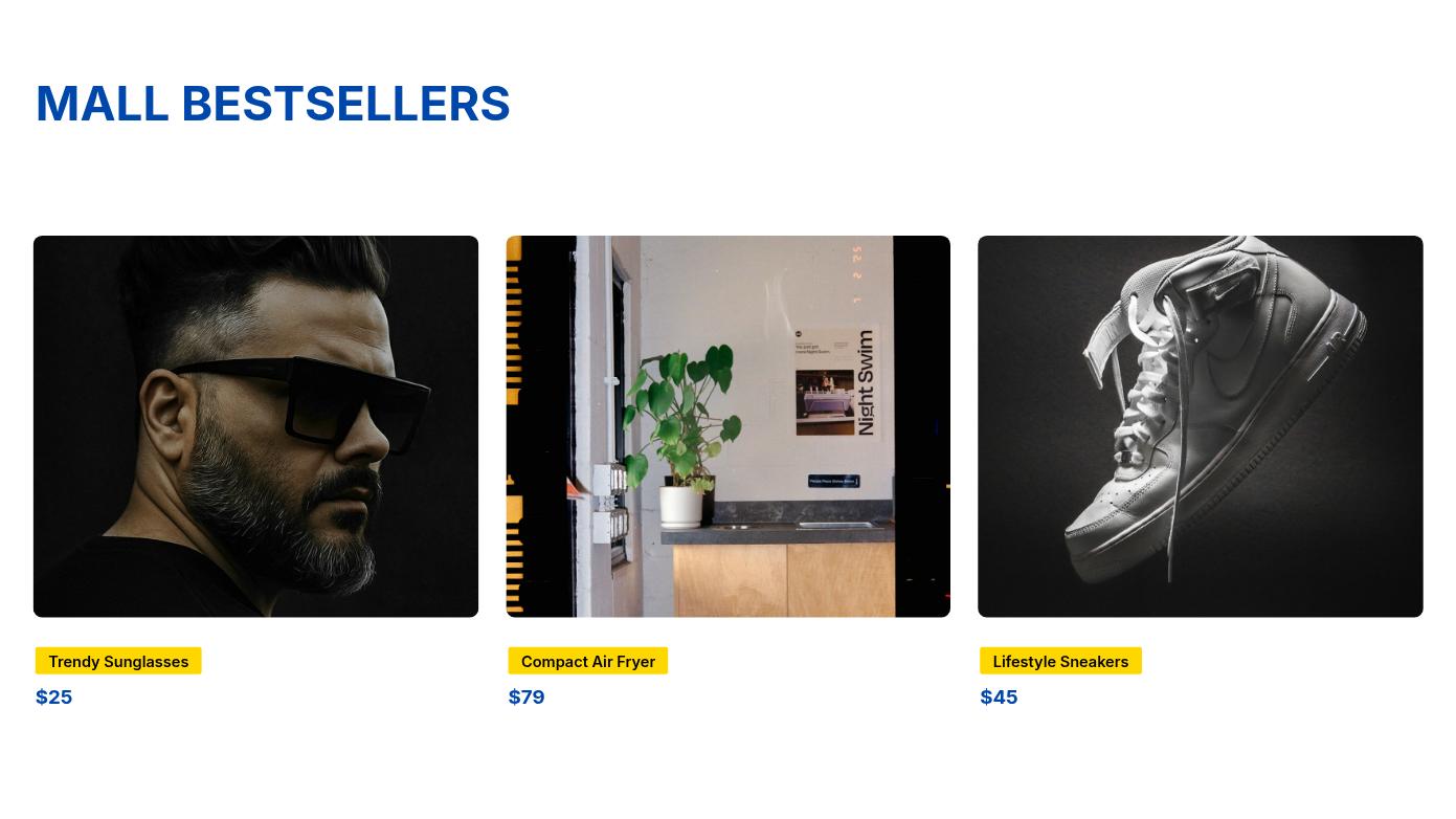 Modern Retail Shopping Presentation Deck Page 04