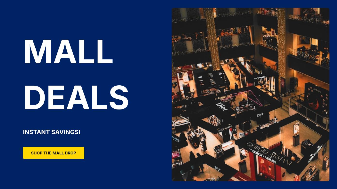 Modern Retail Shopping Presentation Deck