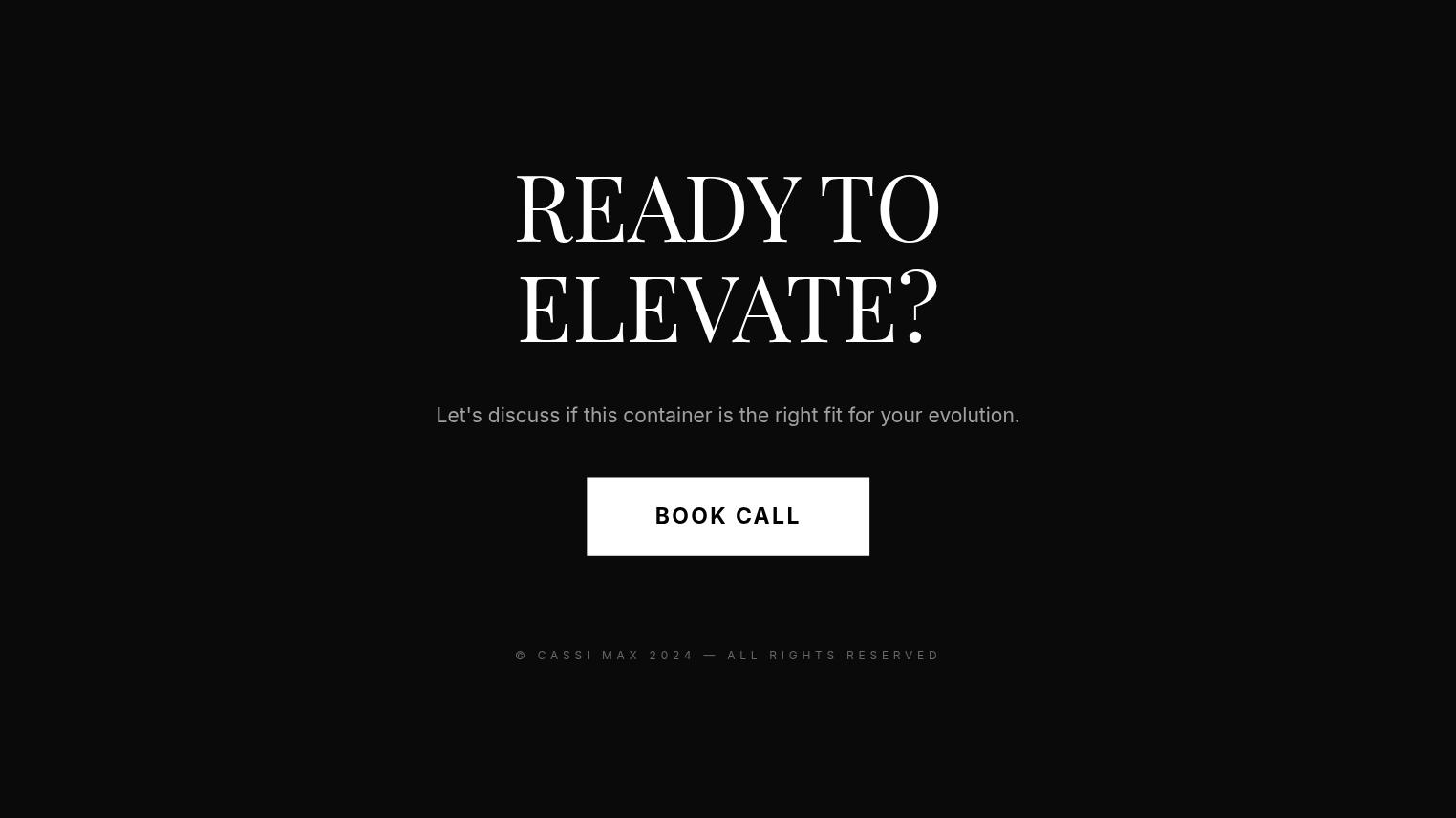 Minimalist Luxury Coaching Services Presentation Page 05