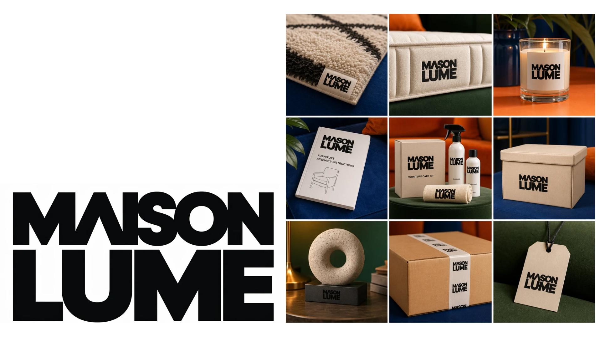 Modern Minimalist Home Decor Branding Identity