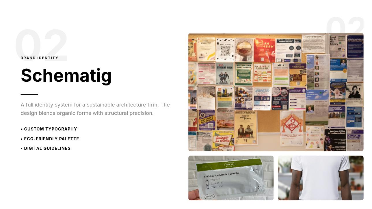 Minimalist Creative Designer Portfolio Presentation 页面 05