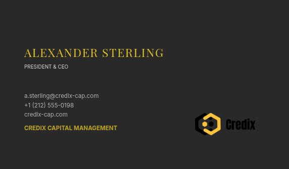 Luxury Corporate Financial Brand Identity Page 05