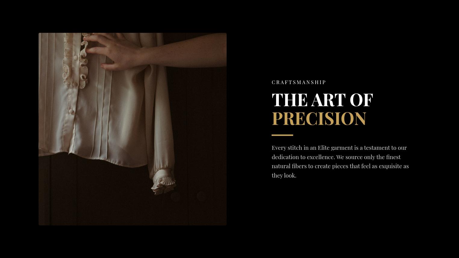 Luxury Fashion Brand Presentation Slides Page 04