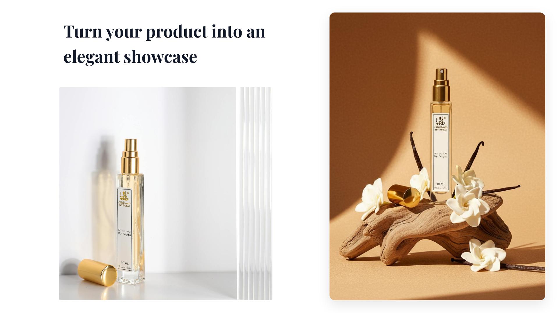 Elegant Lifestyle Product Showcase Presentation