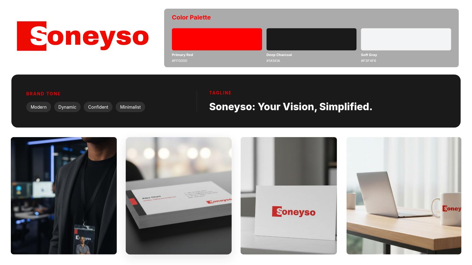 Modern Tech Corporate Brand Identity