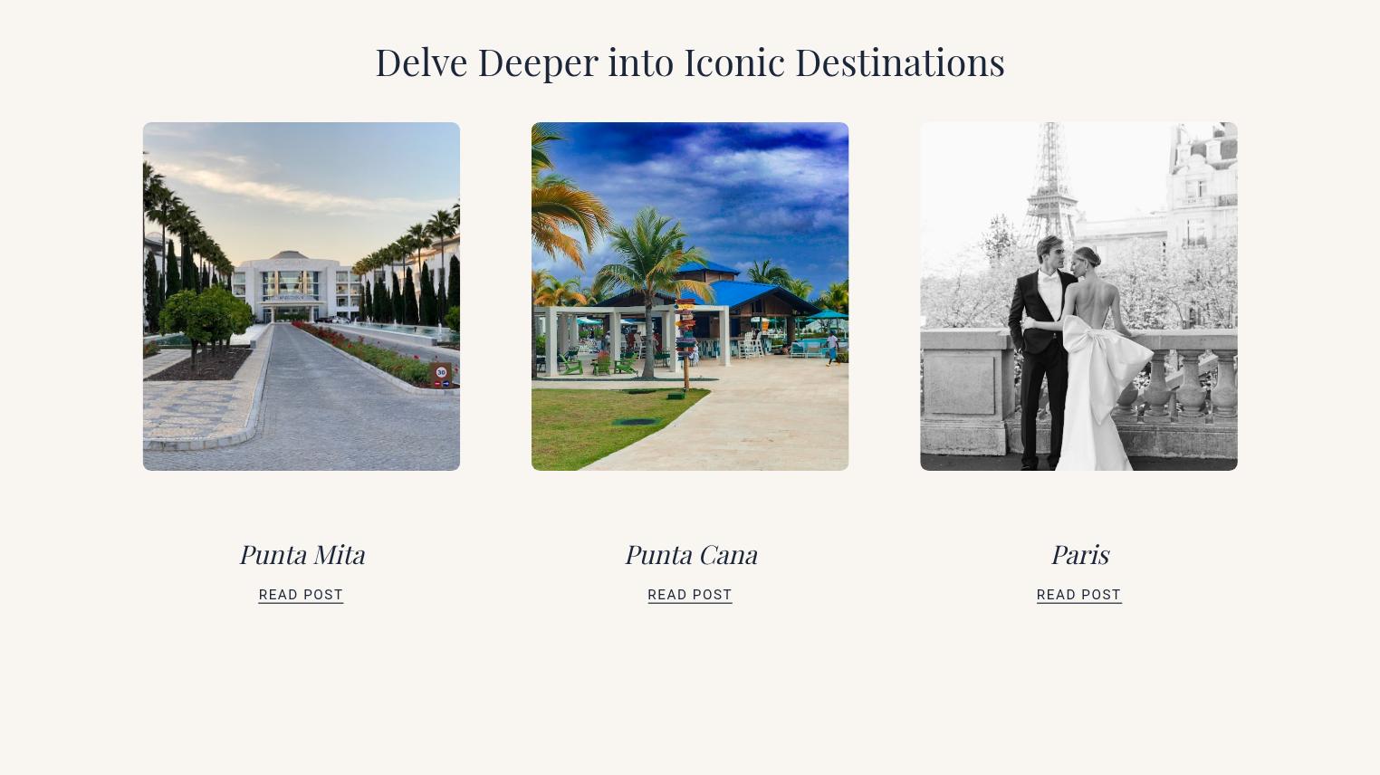 Luxury Travel Agency Website Design Page 04