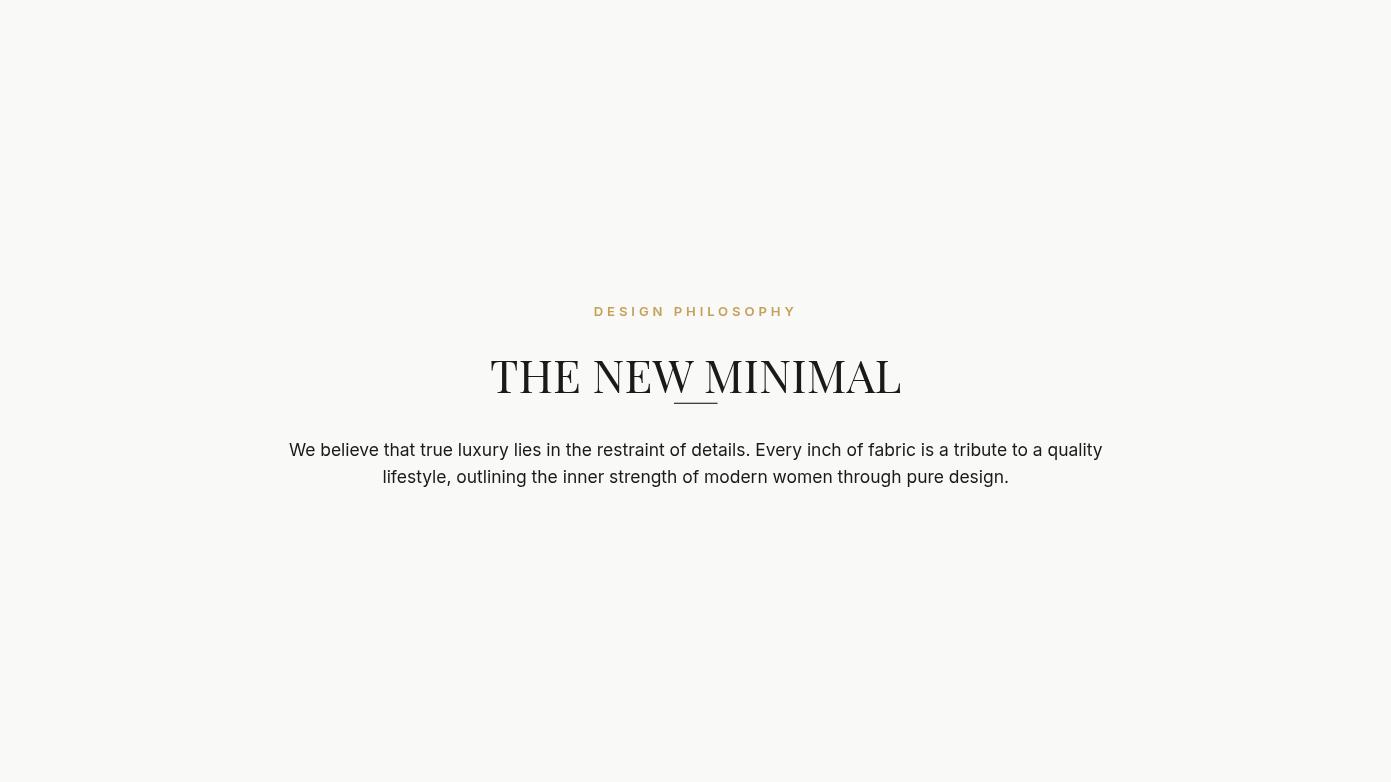 Minimalist Luxury Fashion Brand Presentation Page 02
