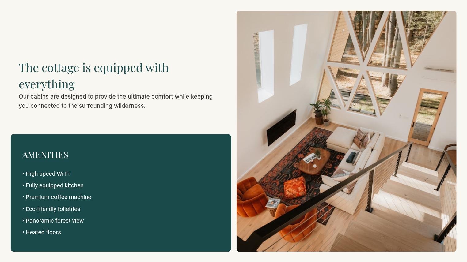 Minimalist Forest Retreat Presentation Deck ページ 03