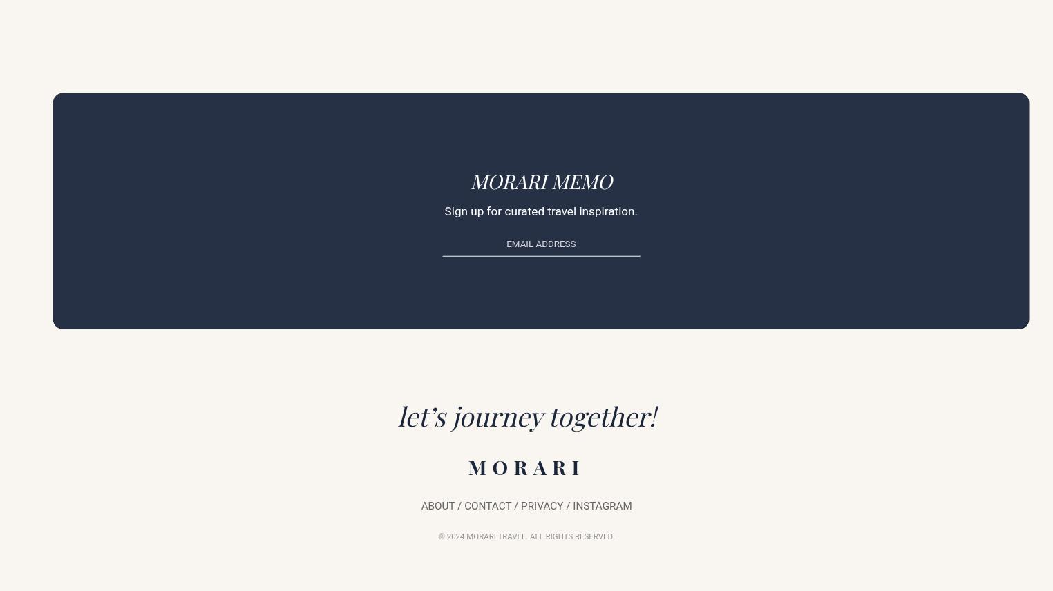 Luxury Travel Agency Website Design Page 05