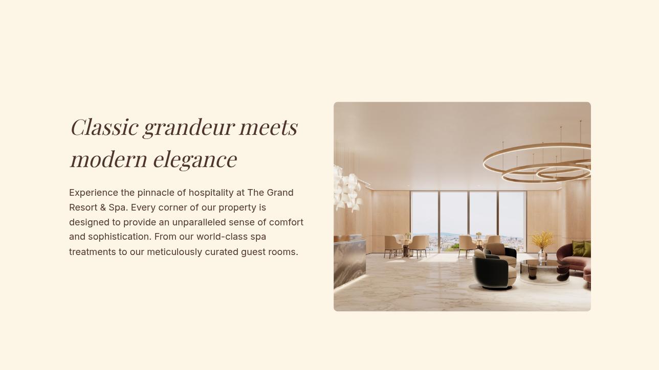 Luxury Resort and Spa Presentation Page 02