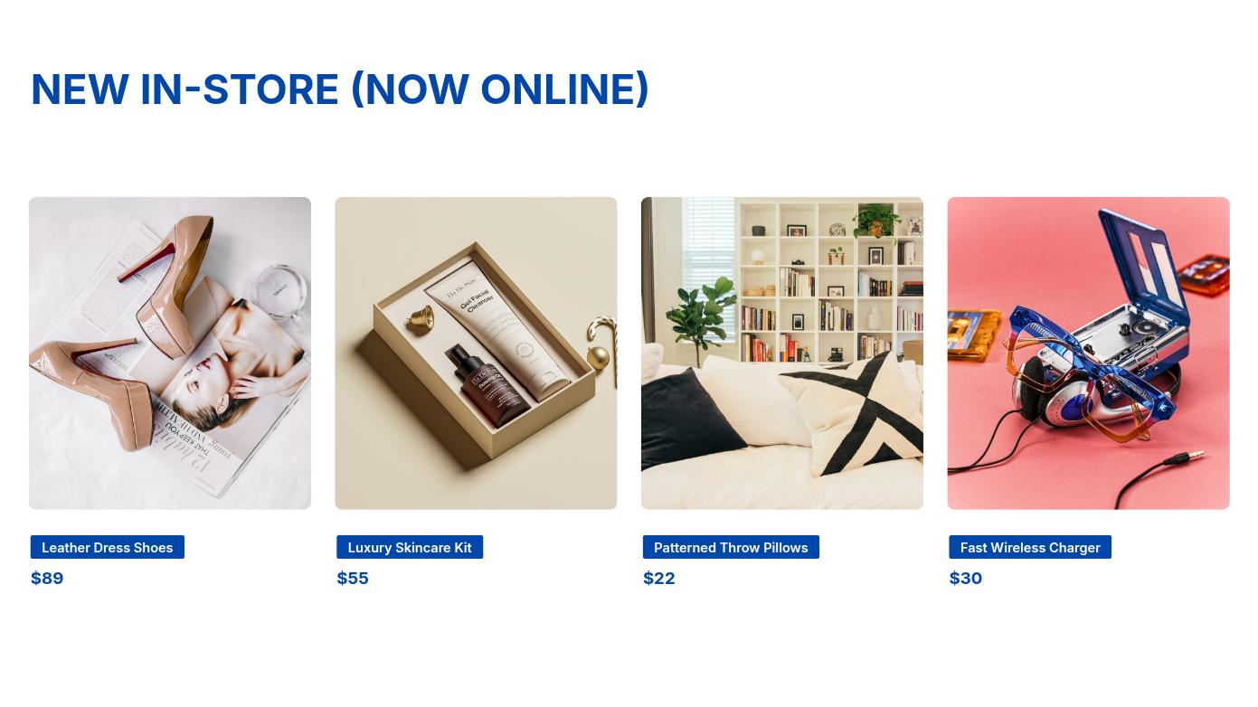 Modern Retail Shopping Presentation Deck Page 02
