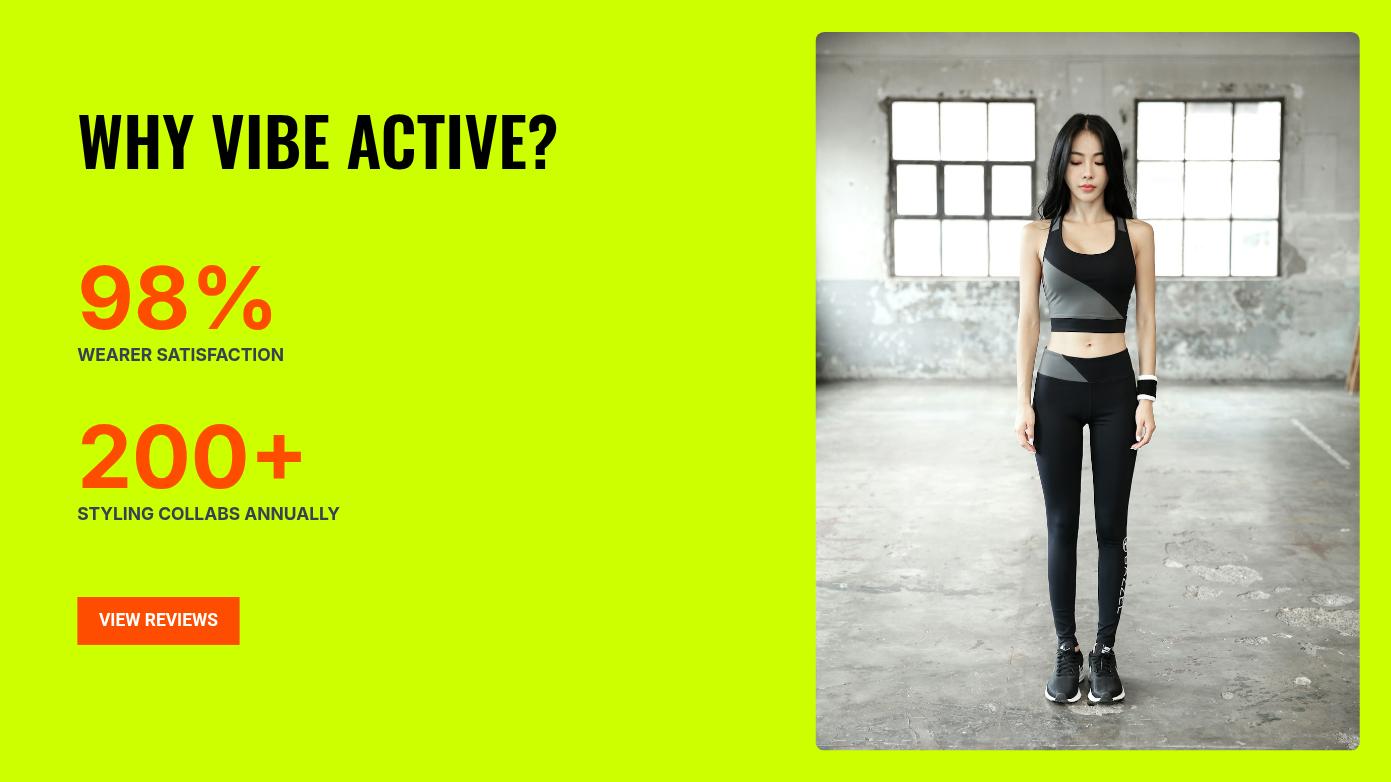 Modern Activewear Brand Pitch Deck Page 05