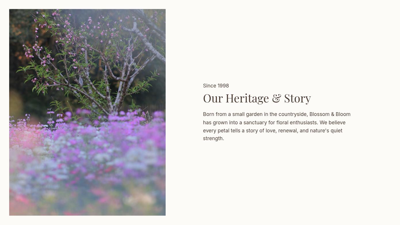 Elegant Floral Studio Presentation Slides Page 04