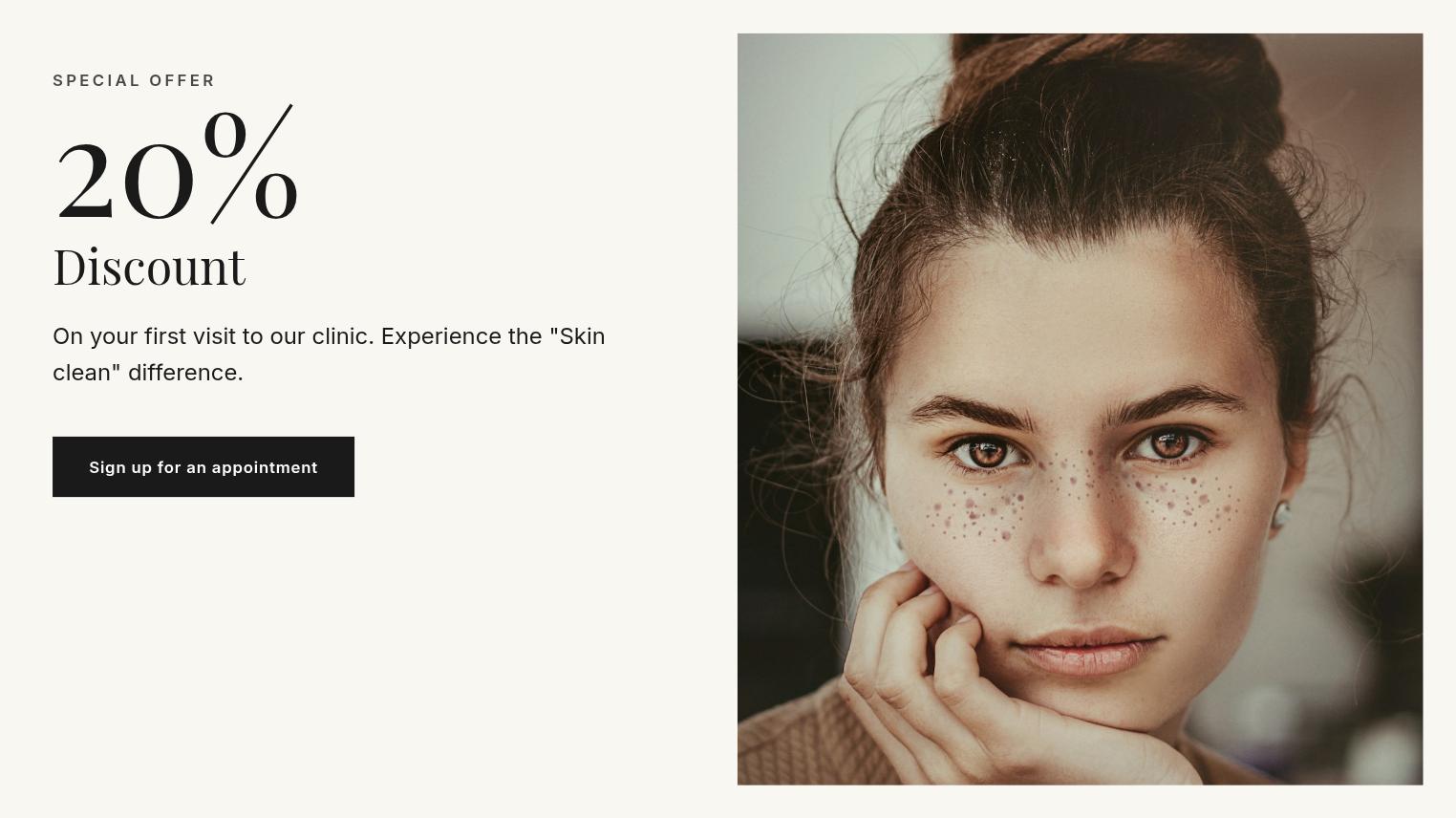 Elegant Skincare Clinic Presentation Slides Page 04